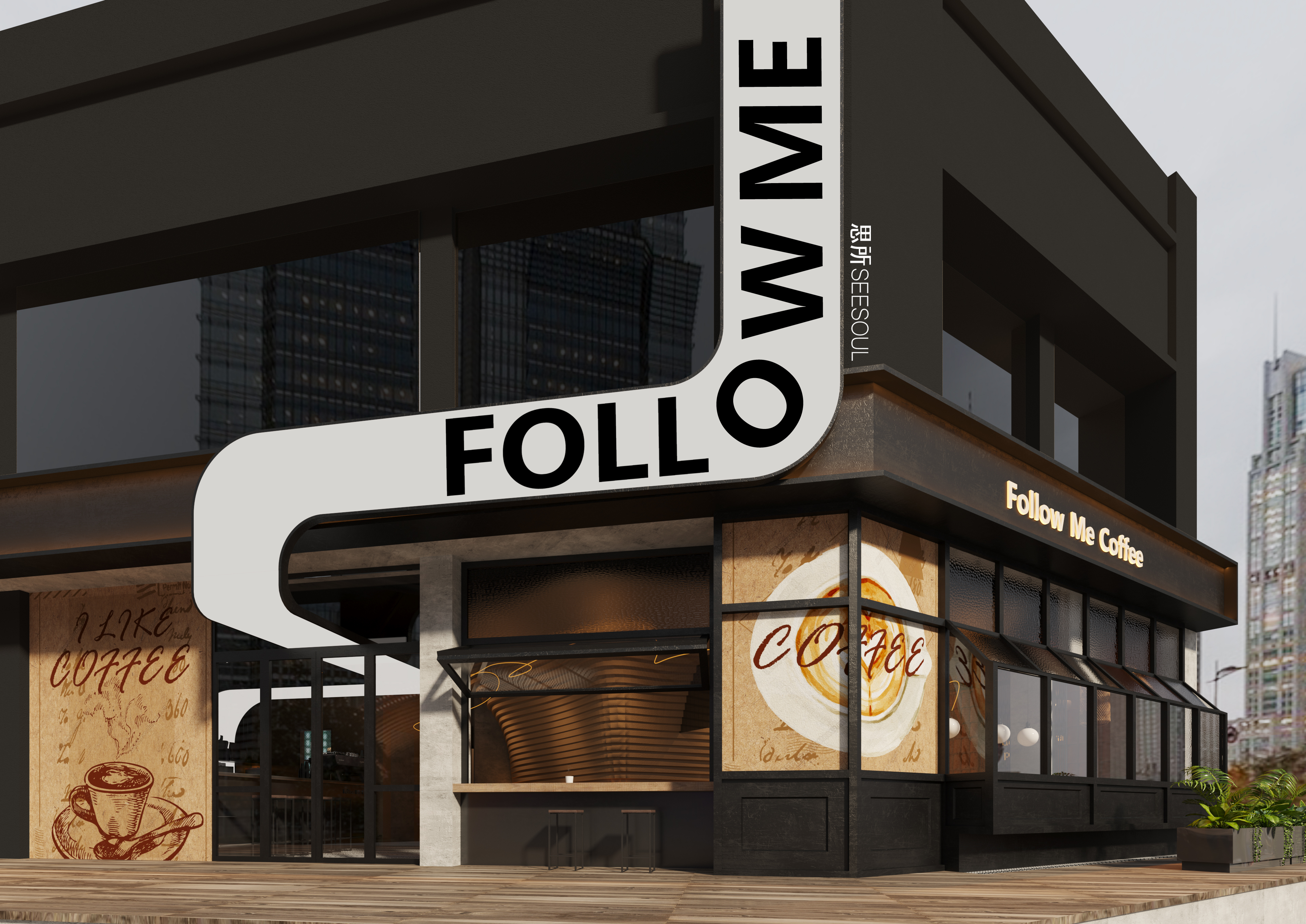 FOLLOWME 咖啡丨中国衡阳丨湖南思所设计-7