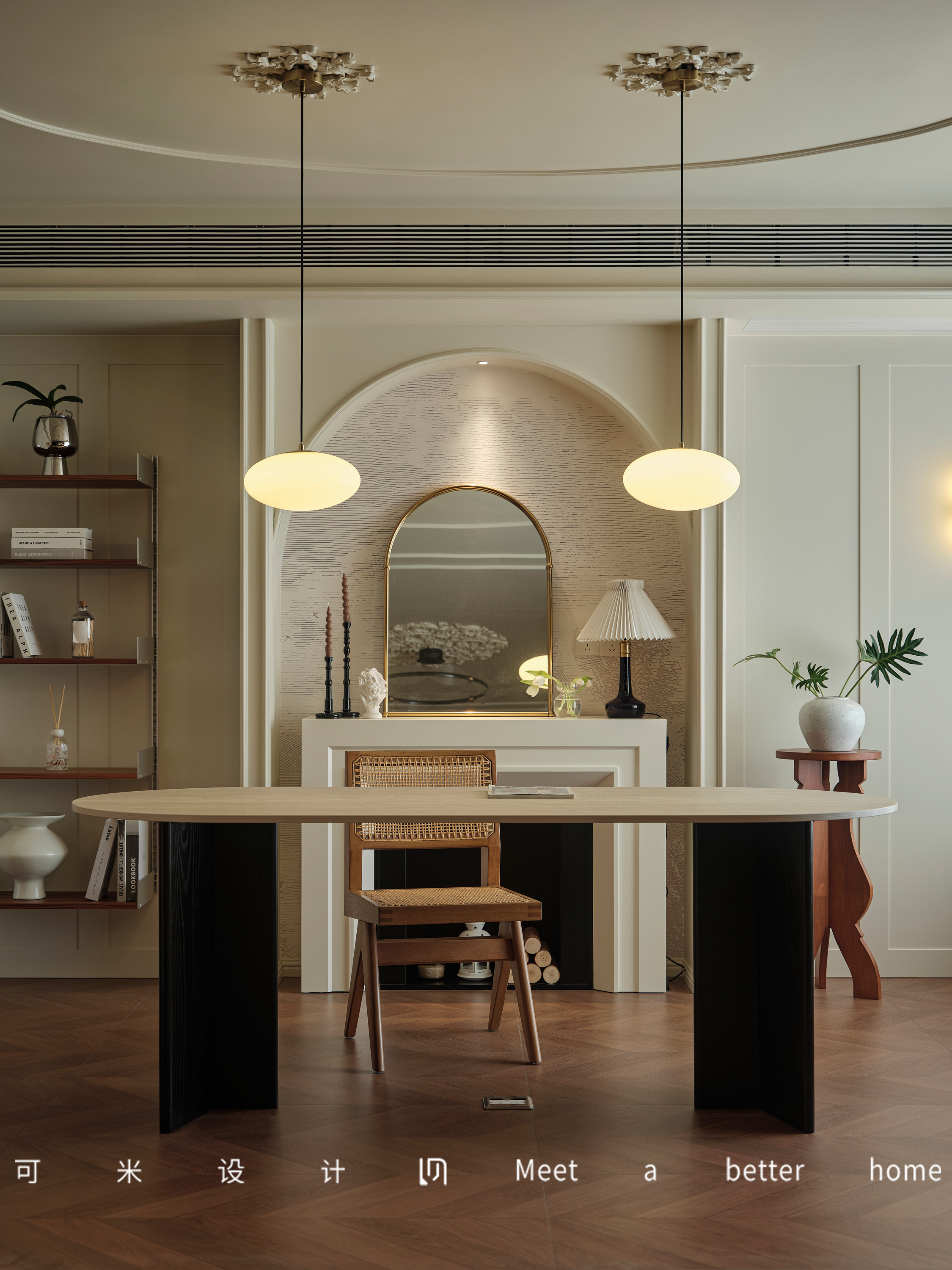 被问爆的复古风家装，我家每一处都长在审美点上-16