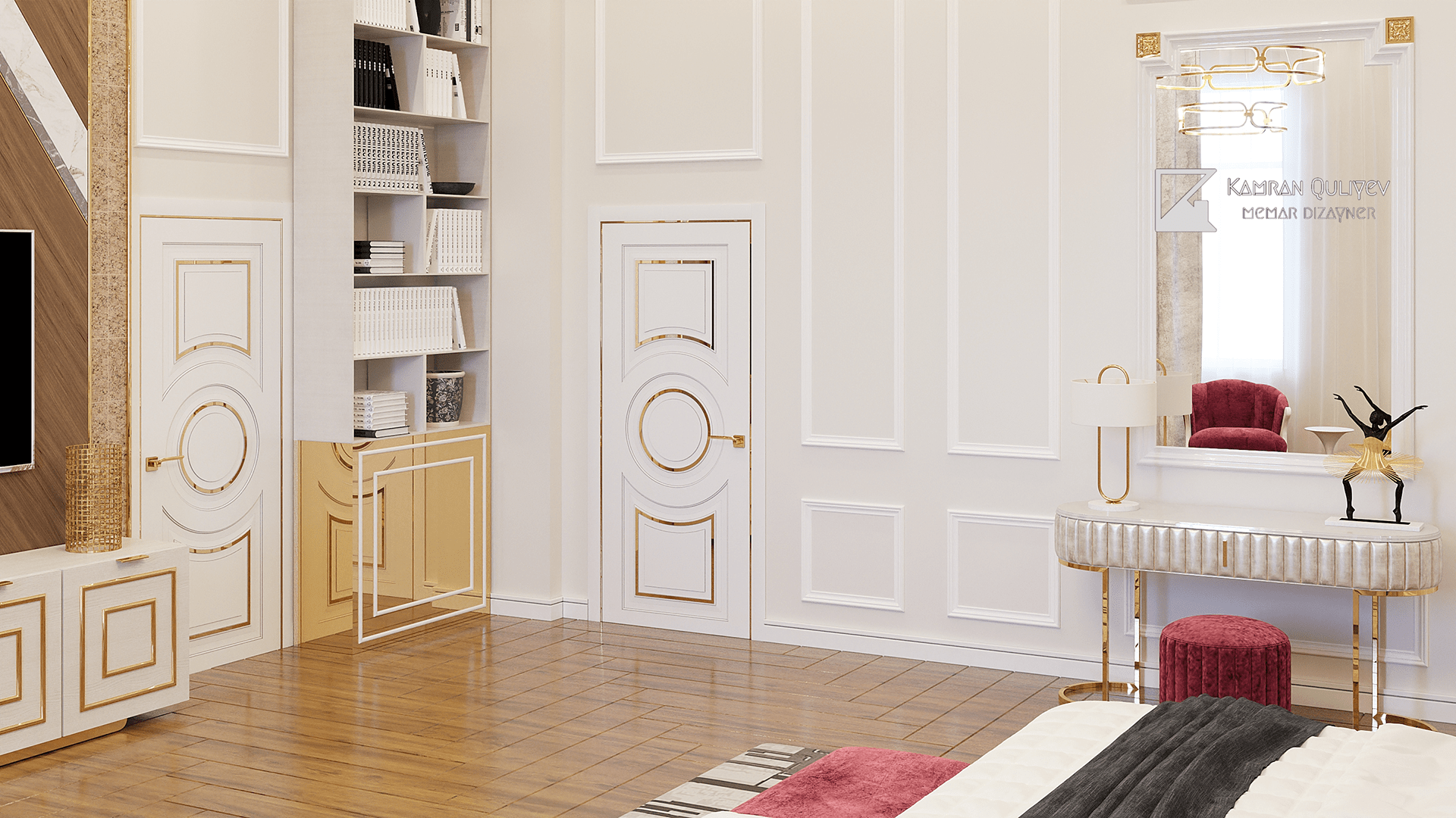 卧室设计丨阿塞拜疆丨Kamran Guliyev-22