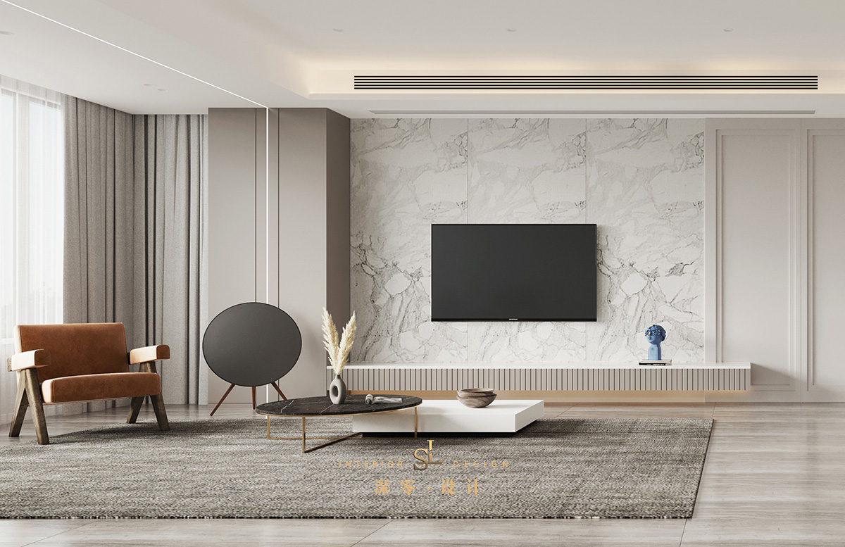 合肥深零设计新作 | 259㎡底层复式，多功能大横厅+半屋童趣，打造新生代高级品质家！-52