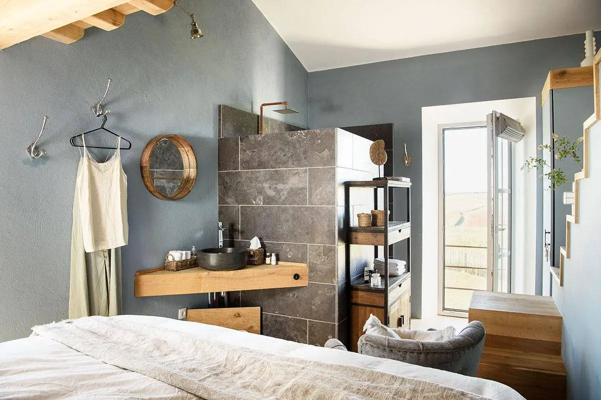 托斯卡纳乡村现代风格老农舍改造-21