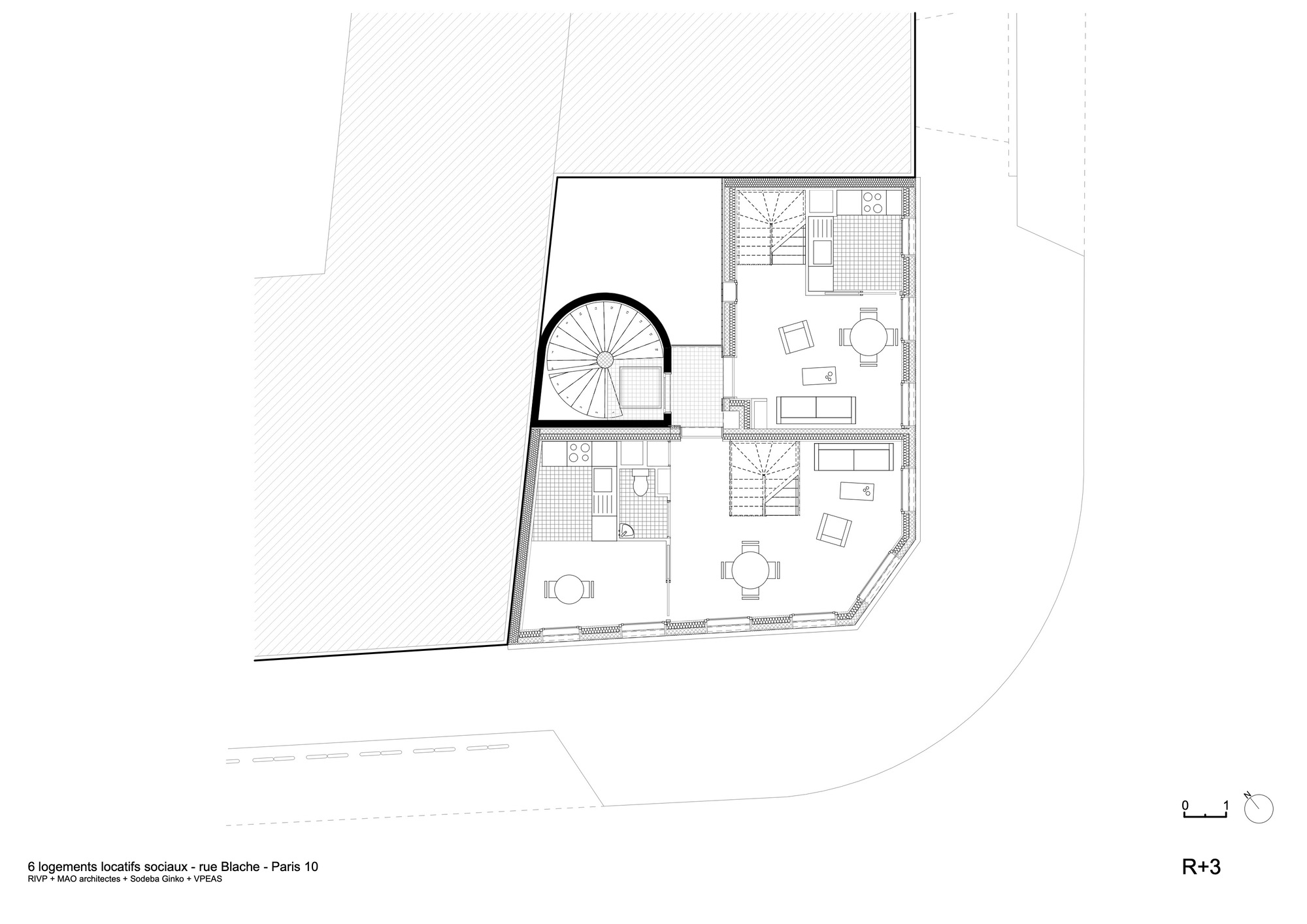 6 套巴黎公寓丨法国巴黎丨mobile architectural office-45