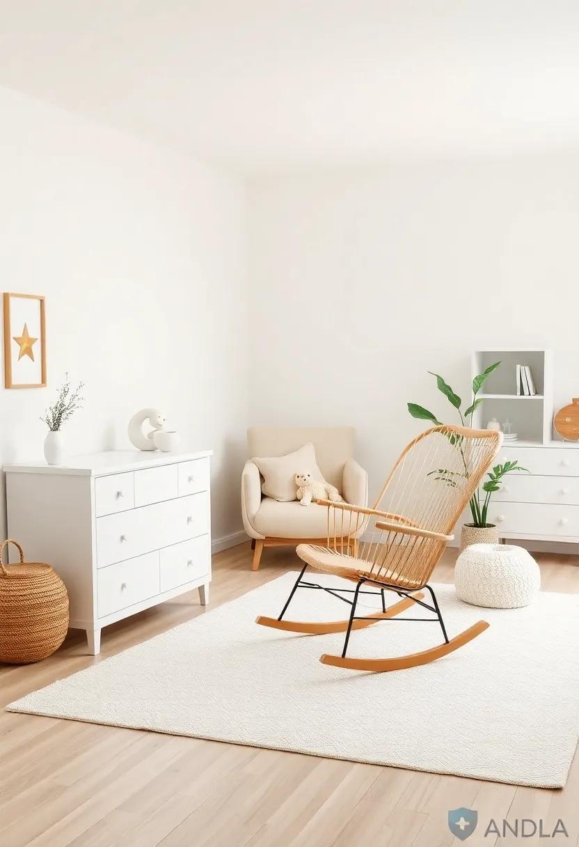 设计带舒适摇椅的完美育儿室-65