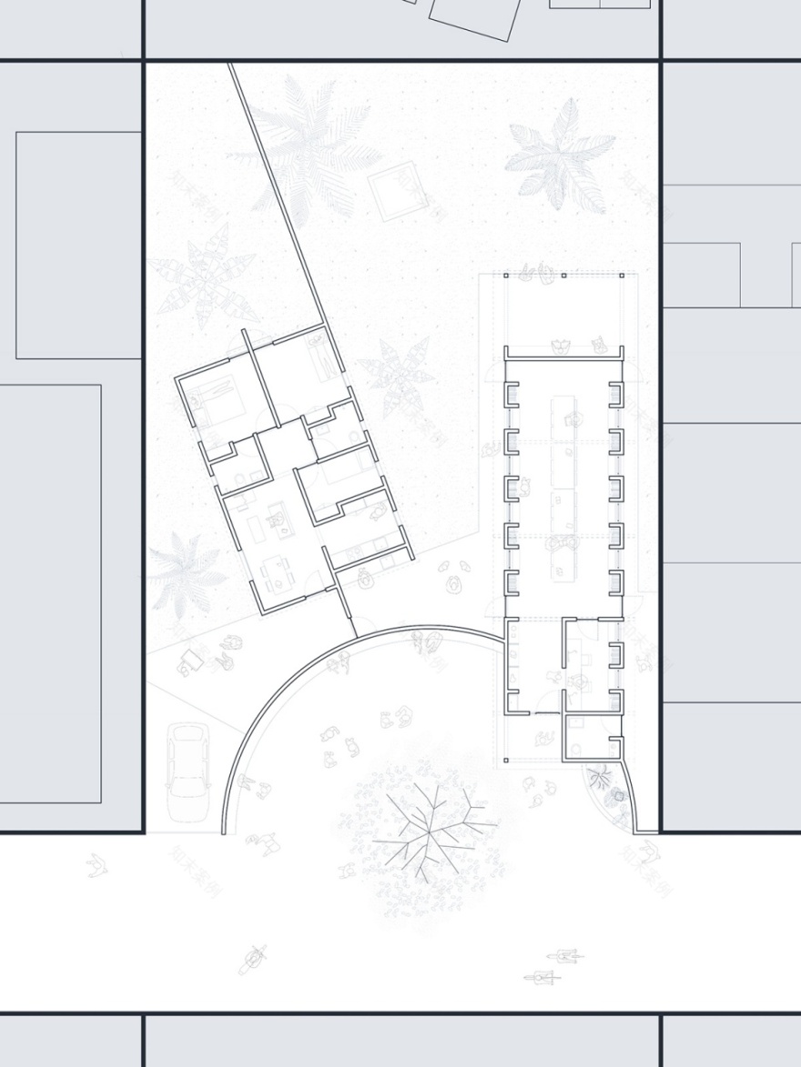 蓝色建筑 | 科特迪瓦可持续社区图书馆-31