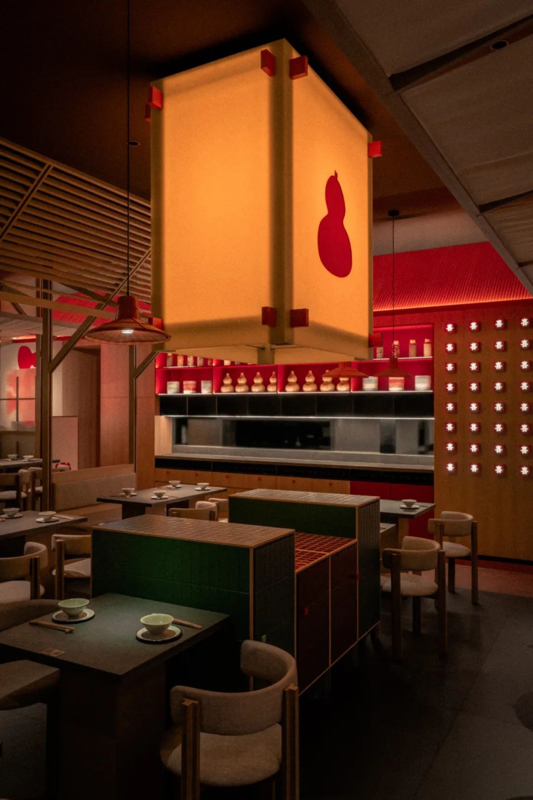 喜乐川菜·屋檐下,烟火味丨中国上海丨弹性工作室-38