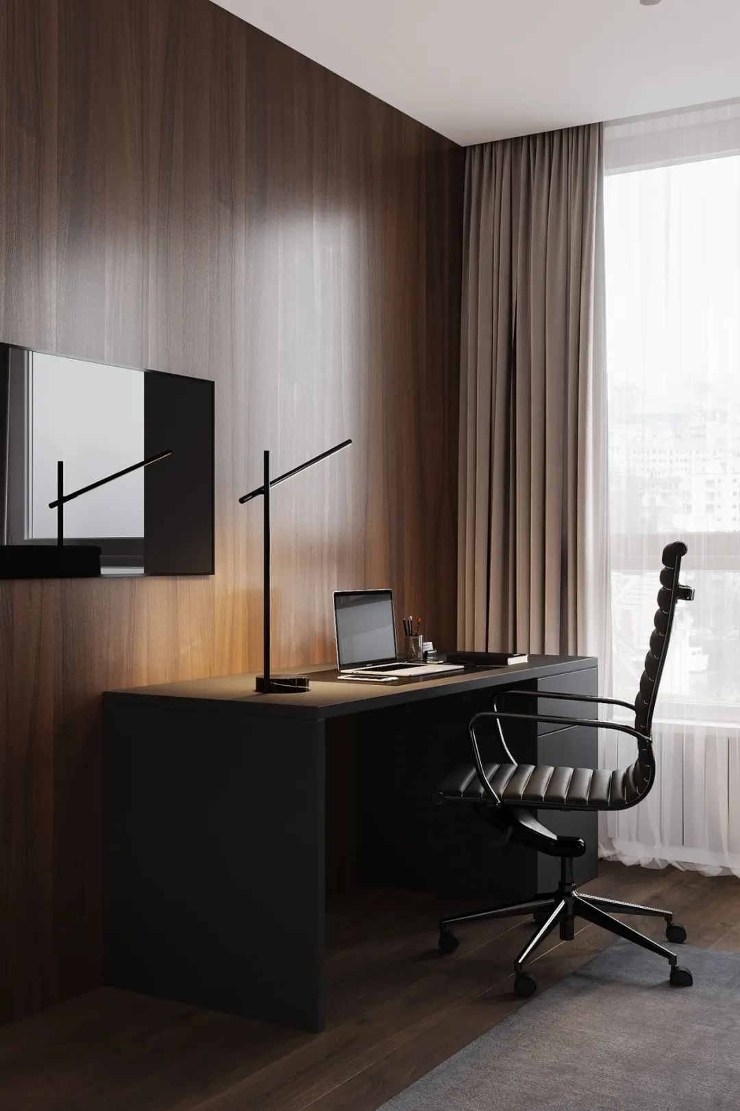 127㎡顶层复式简约干练公寓设计丨KYDE.architects-23