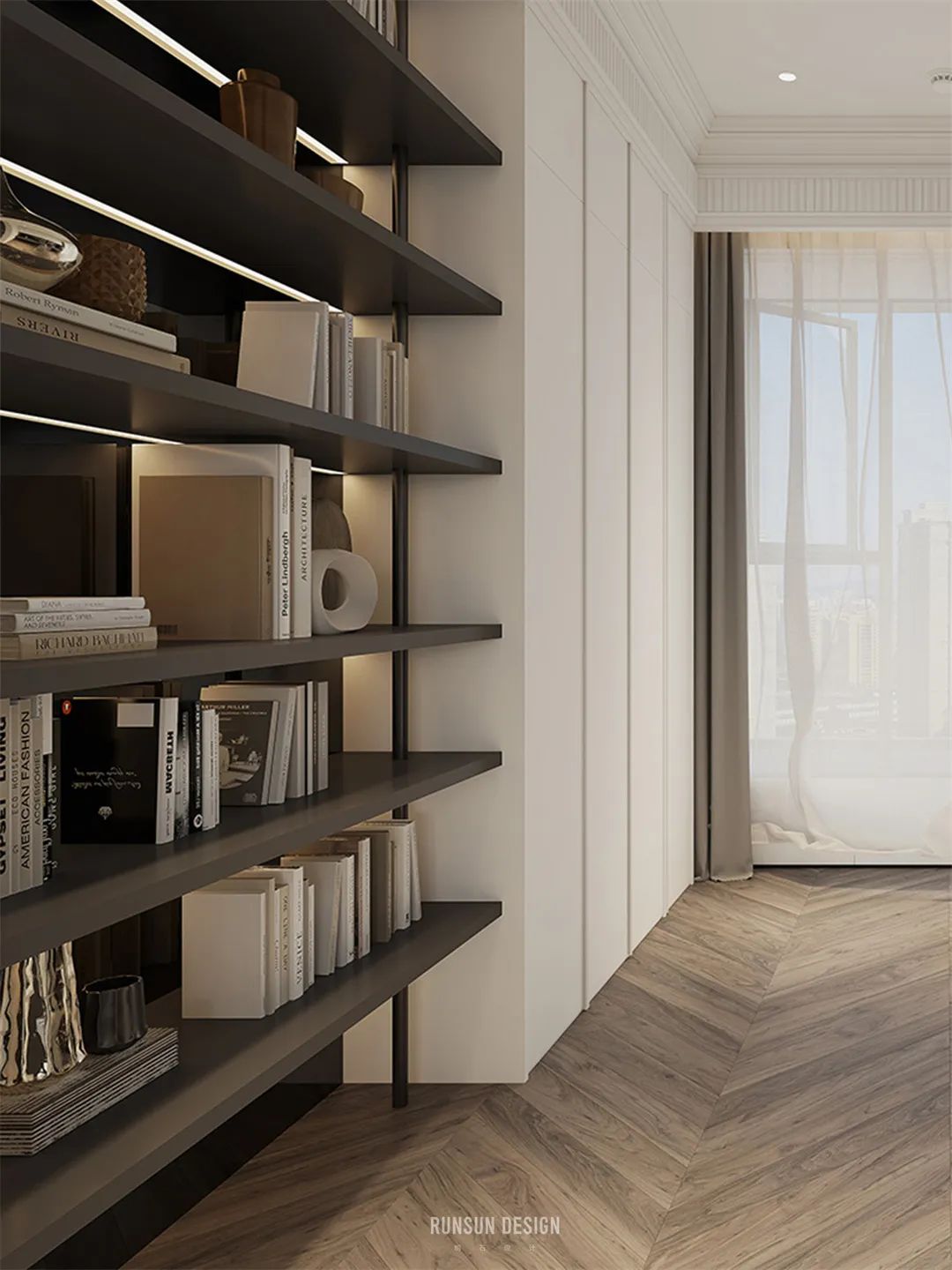 萨维利亚诺的融合之美 · 意法风格私家住宅设计丨中国温州丨朗石设计-49