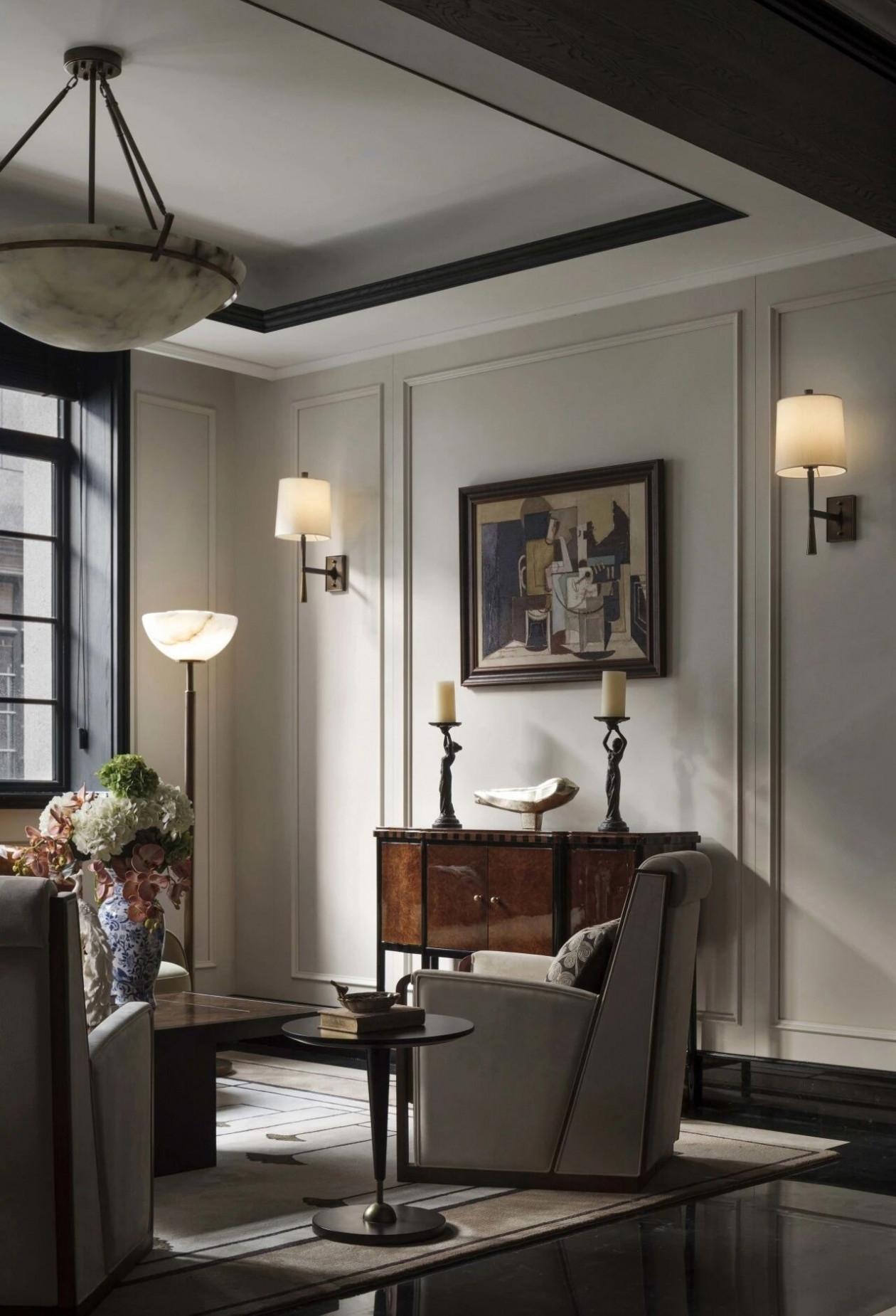 上海建工海玥黄浦源550㎡样板间丨中国上海丨HWCD设计-34