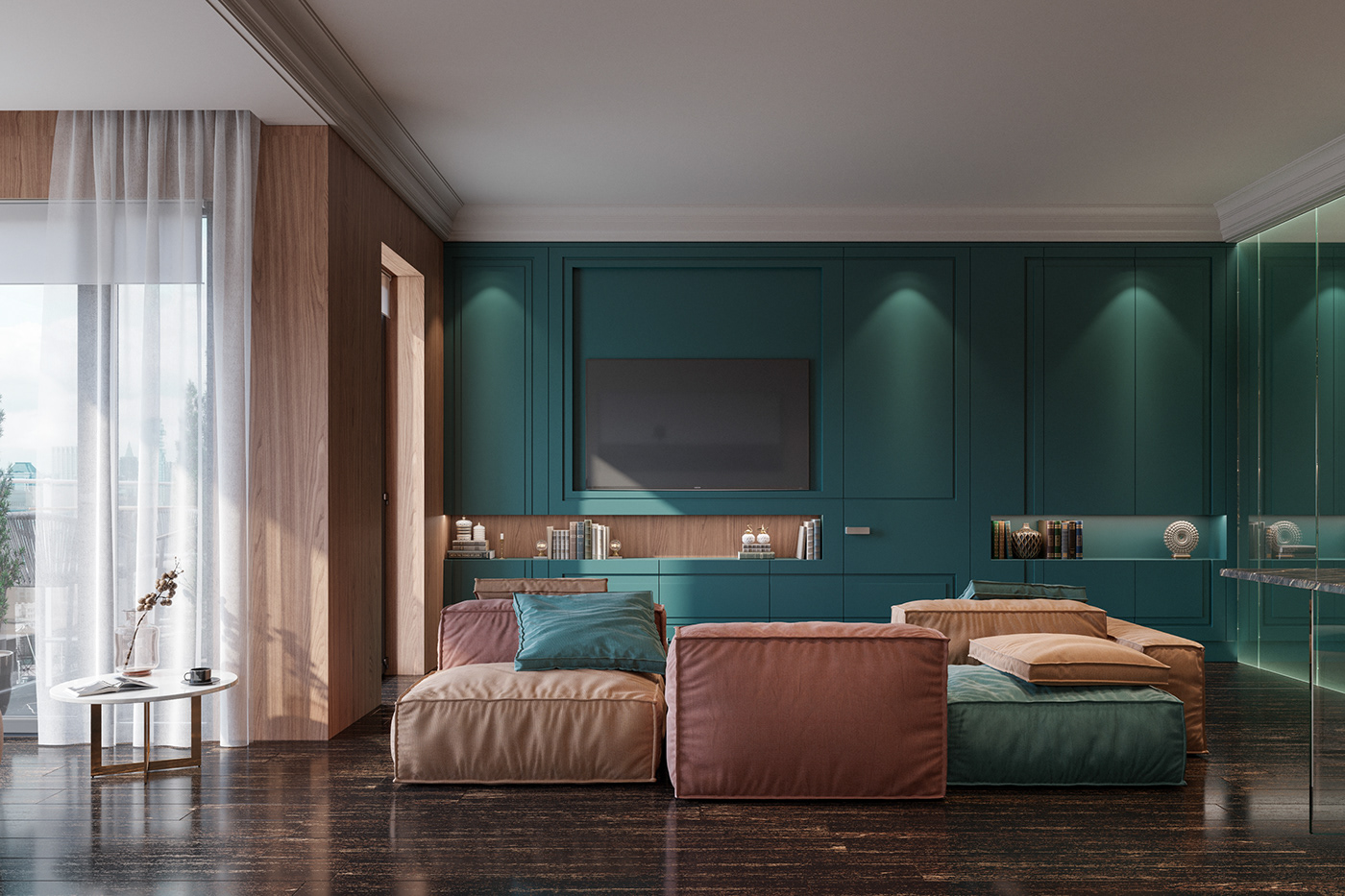 时尚家居设计丨俄罗斯莫斯科丨Olga Fradkina Studio-6