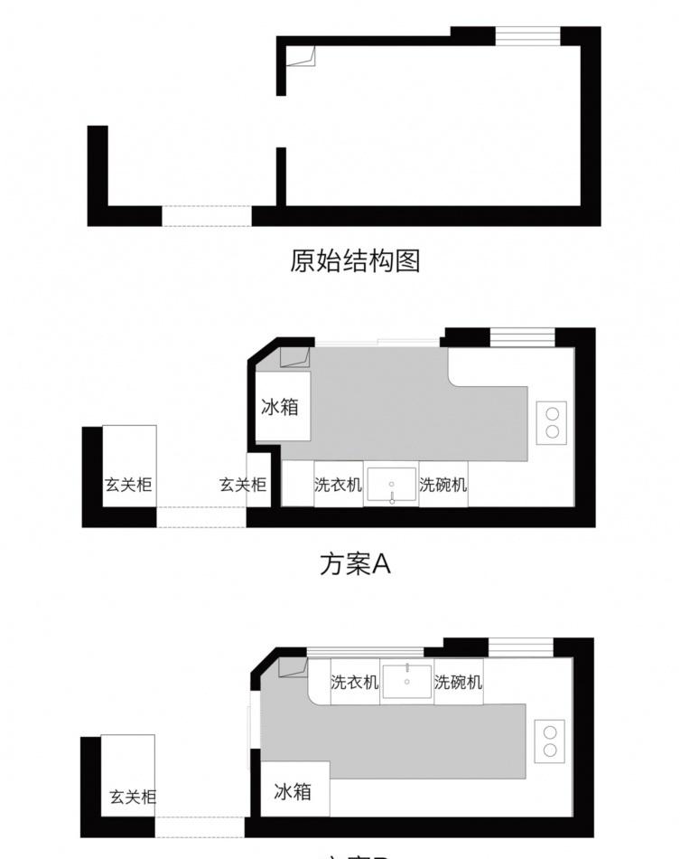 玖雅平层设计 | 异形客厅的完美破局-37