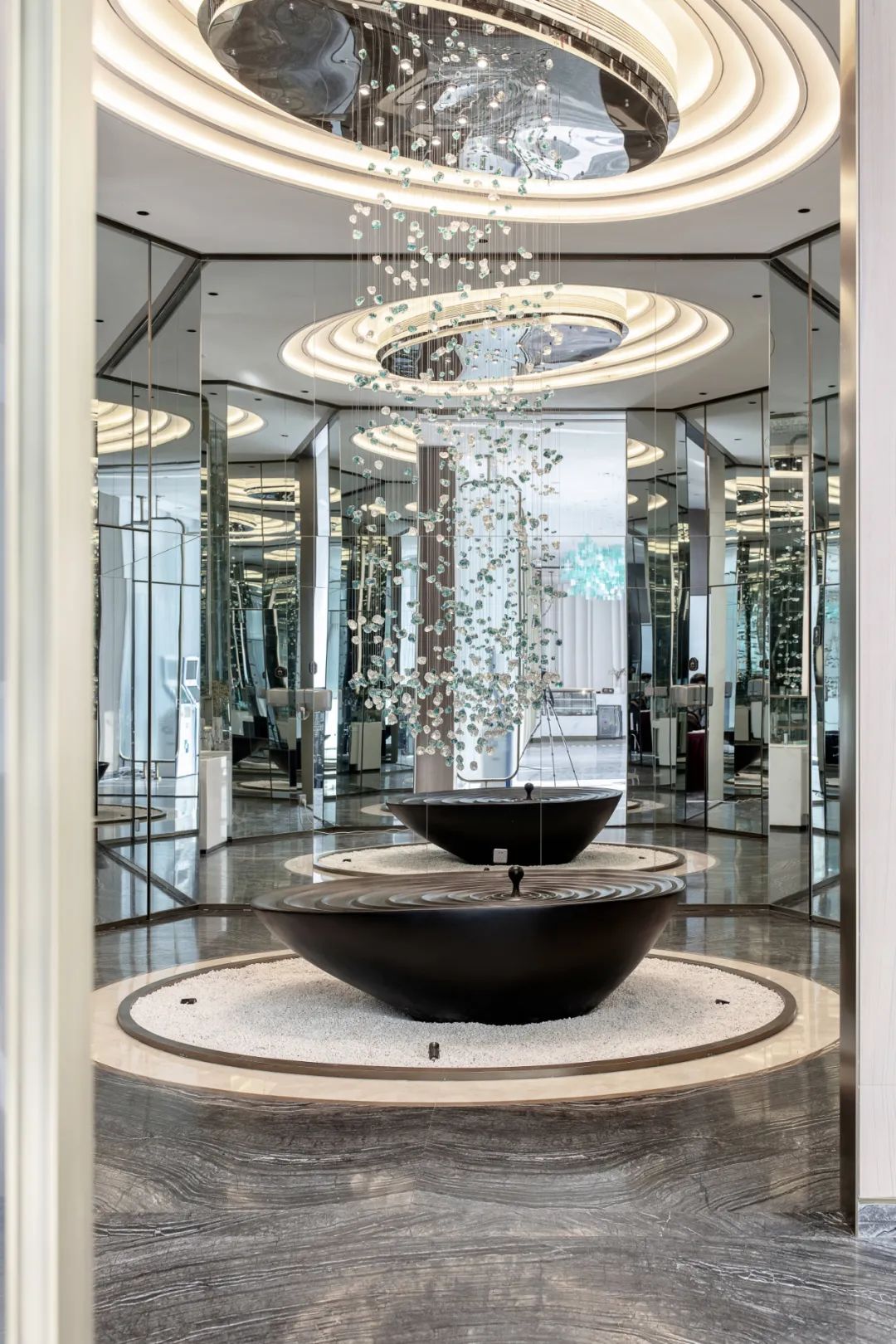 华鸿售楼中心——现代艺术与自然环境的和谐共生-38