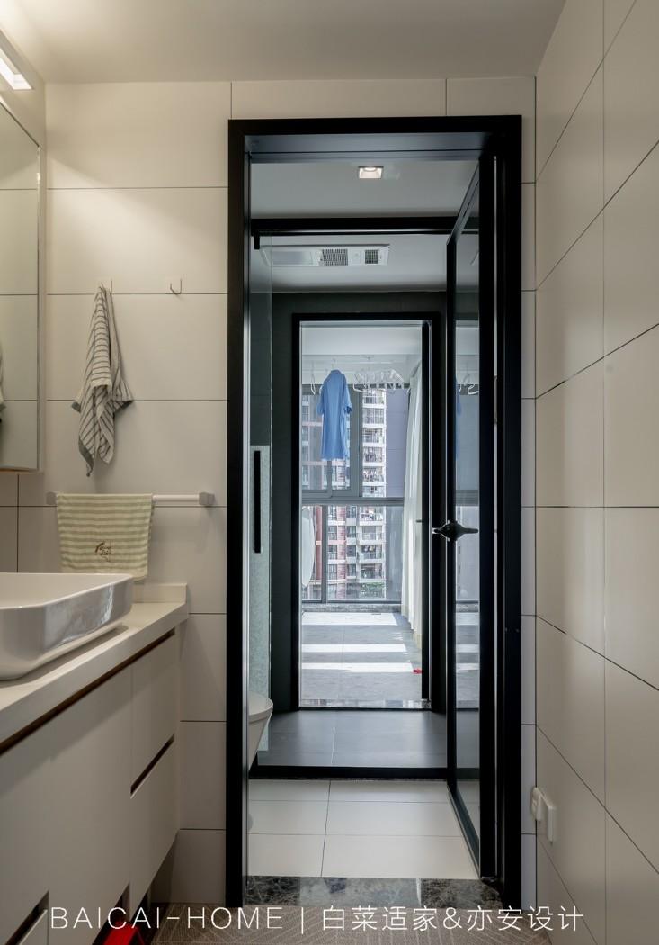 白菜适家 · 四房改两房的创意布局设计-65