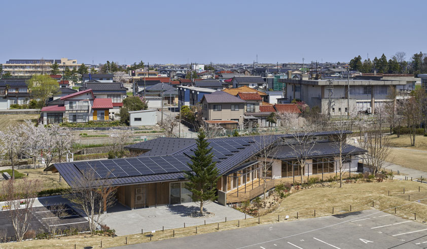 パッシブタウン第4期街区たんぽぽ保育園丨日本富山丨田口知子建築設計事務所等多家（含结构,环境等设计方）-1