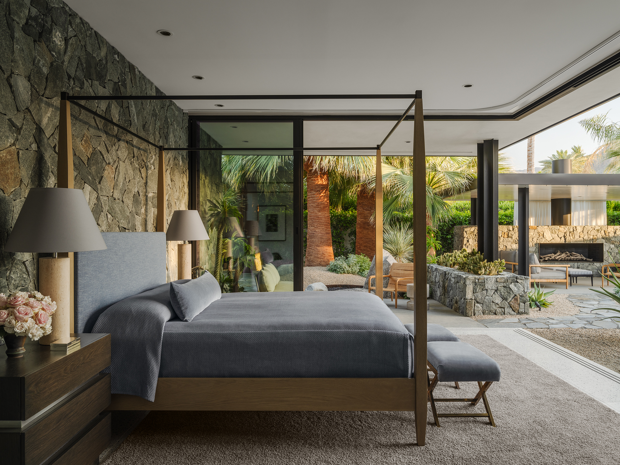 AR  D Architects加州百年橄榄树下住宅-15