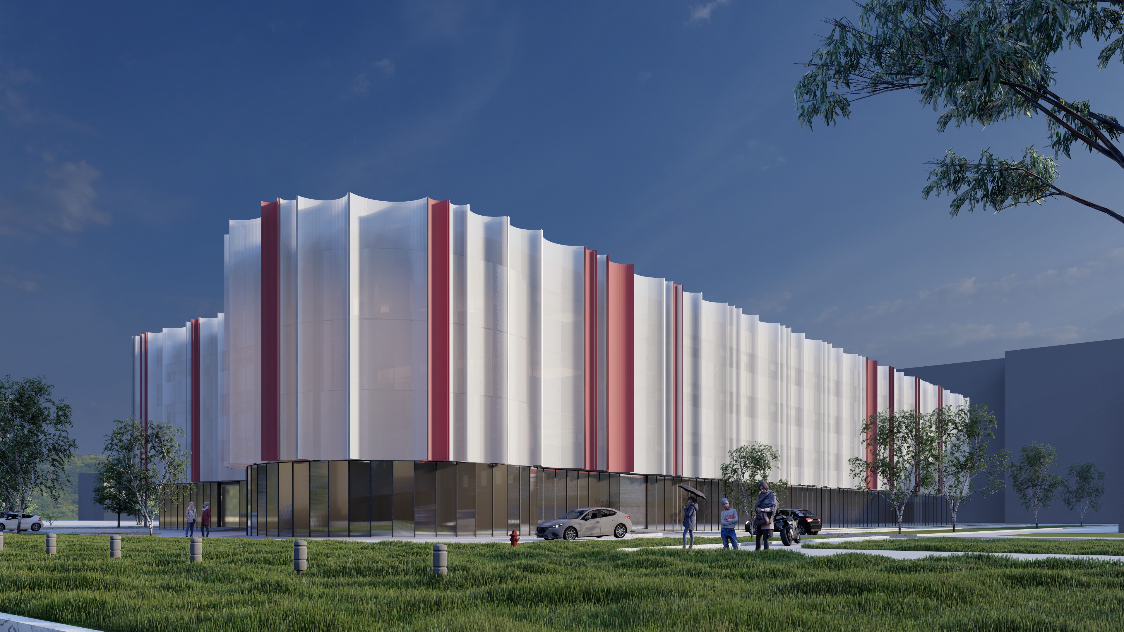 多层停车场丨乌克兰敖德萨-3