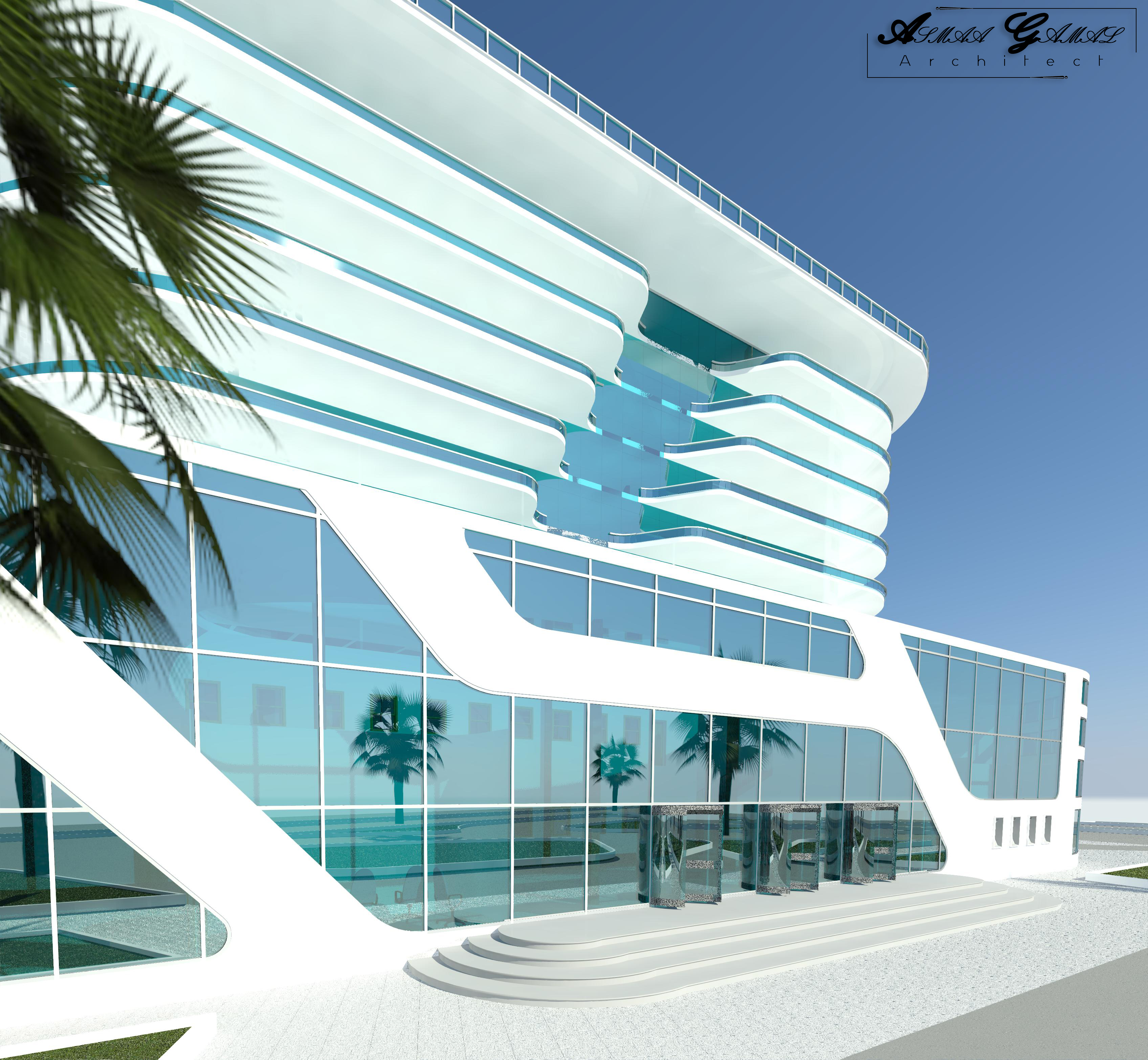 银行及办公大楼项目丨埃及开罗丨开罗大学工程学院建筑系-16