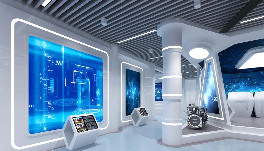 
工大航空学院展厅设计 -5