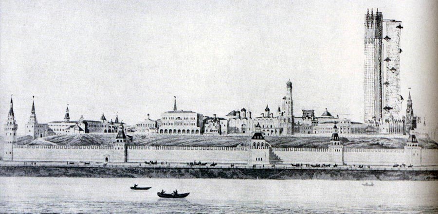 苏联重工业人民委员部大楼设计丨俄罗斯莫斯科丨亚历山大和维克多·韦西宁等众多苏联建筑师-35