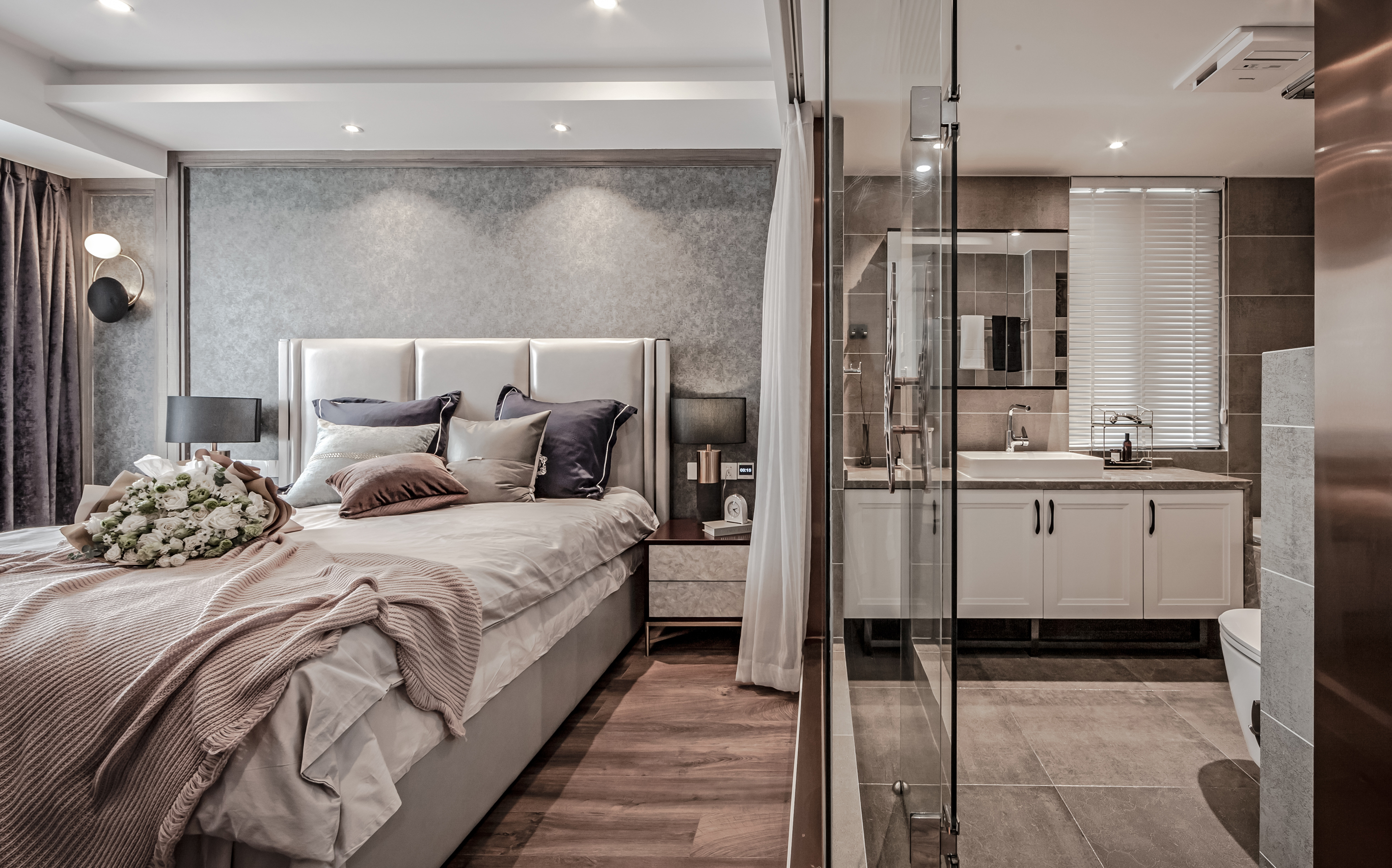 杭州倾城之恋 141㎡美式轻奢老房改造-40