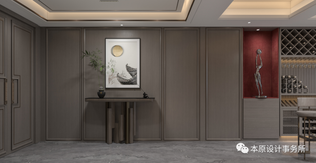 400㎡新中式别墅丨本原设计事务所-52