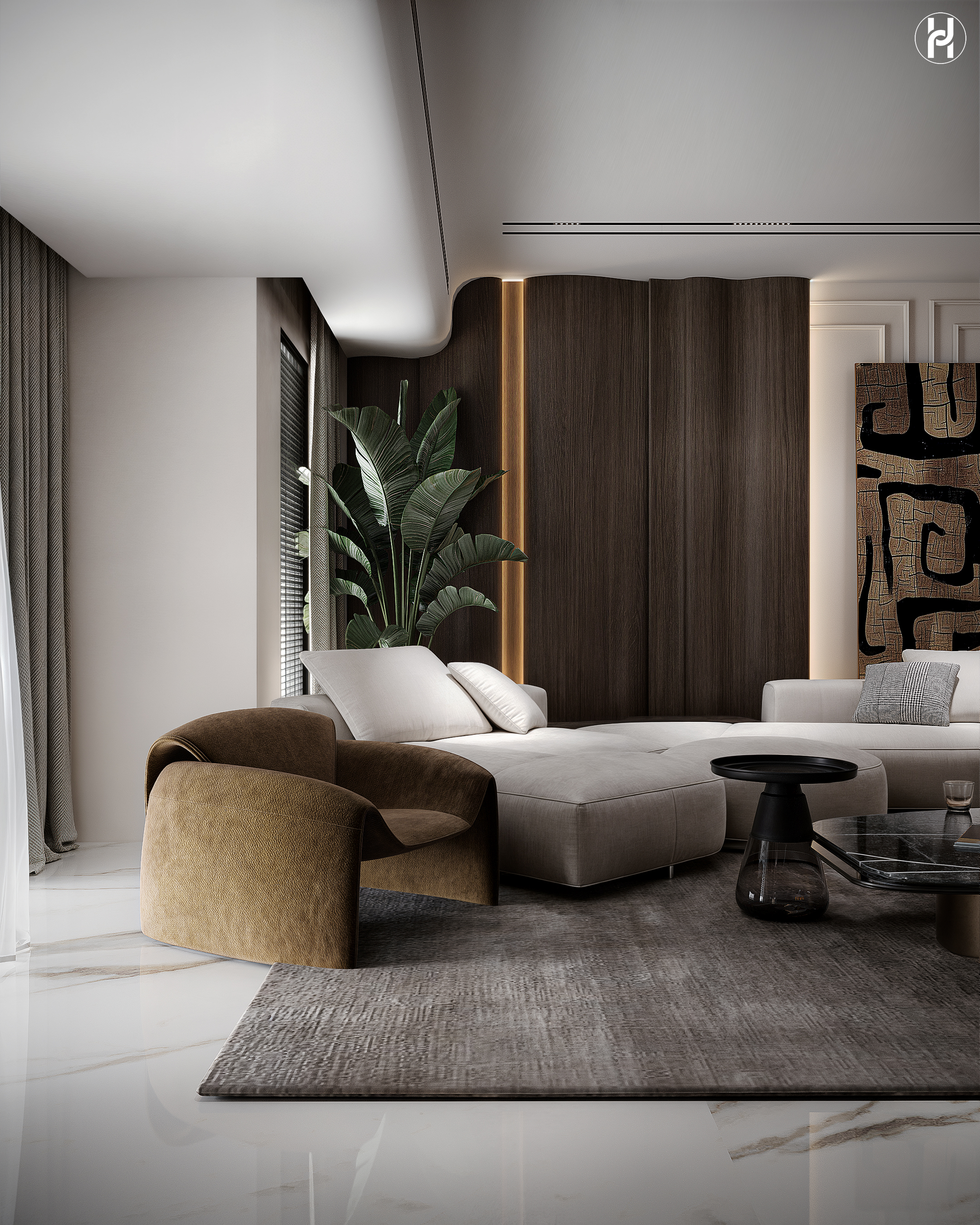 新接待处设计丨埃及丨SALMA SOBHY-10