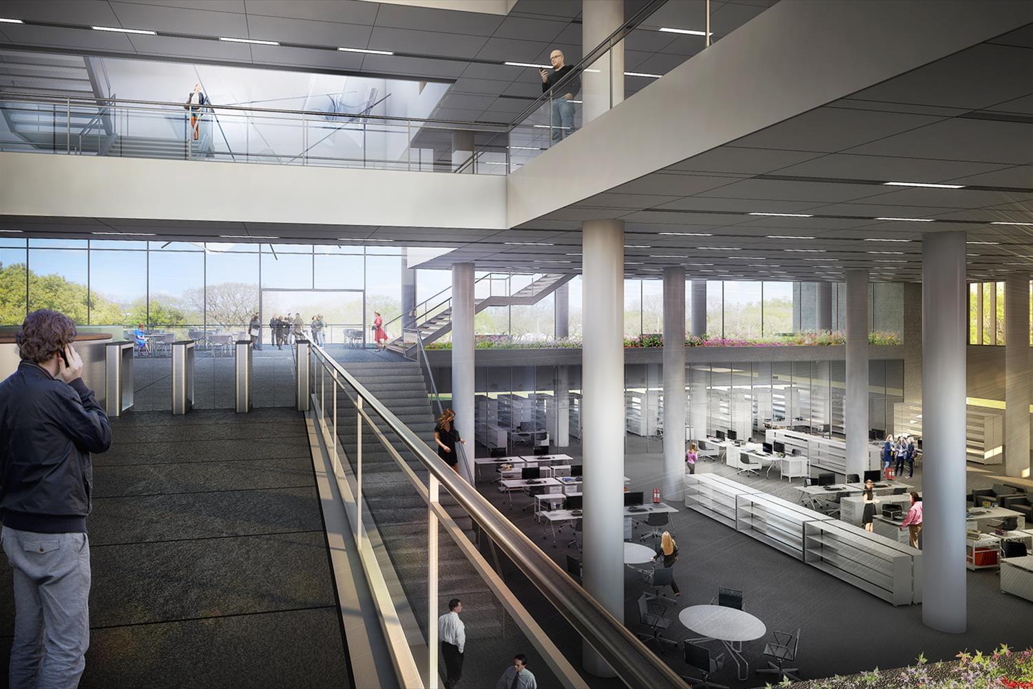 巴西市政府大楼设计展现一体化与绿色融合-5