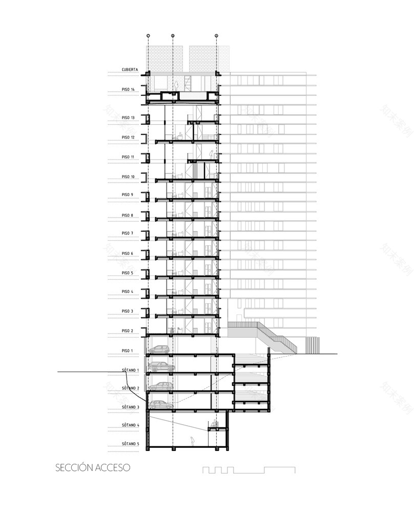 哥伦比亚 Zebrano 公寓楼丨Plan b arquitectos,M+Group-82