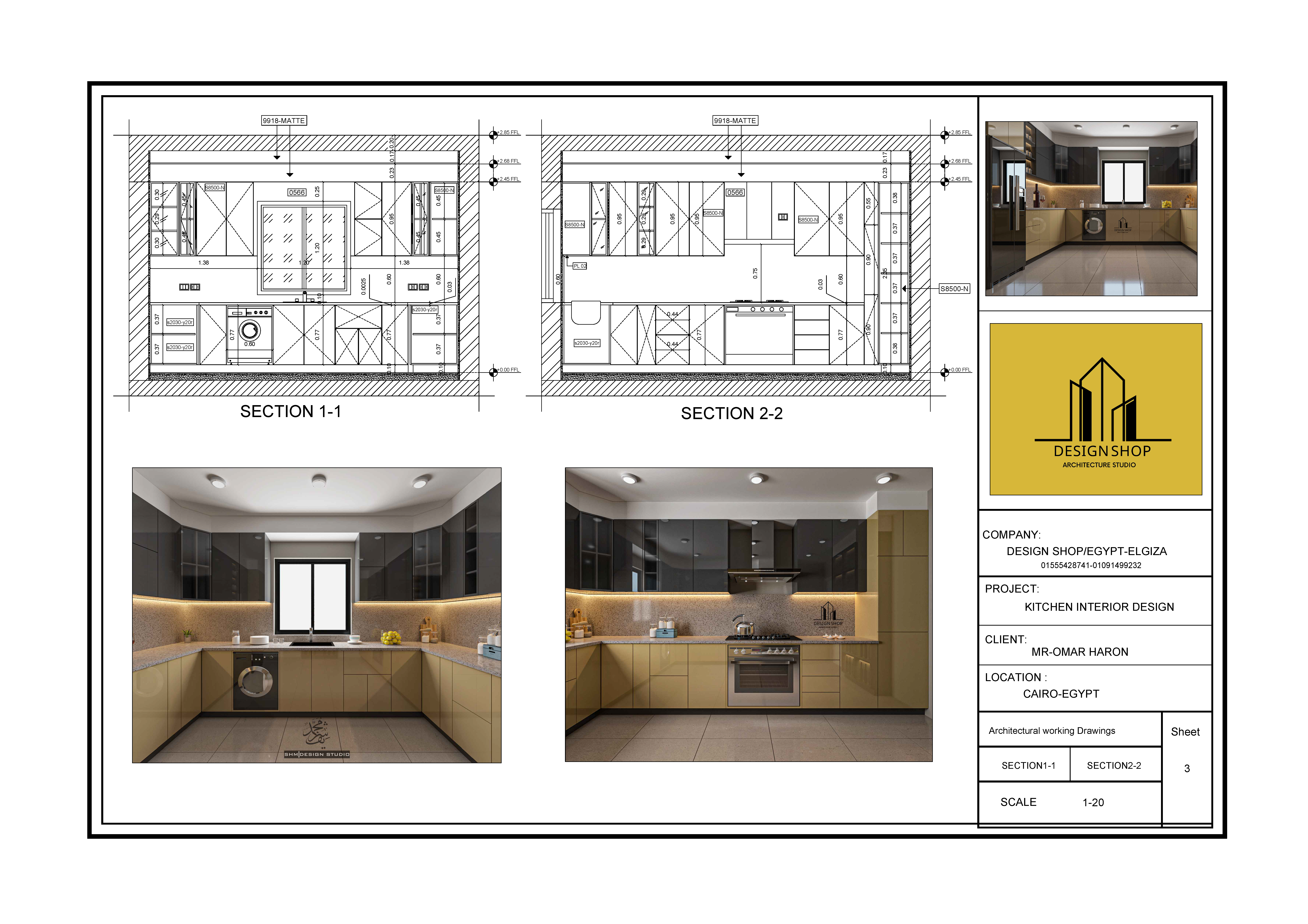 Architectural working Drawings-3