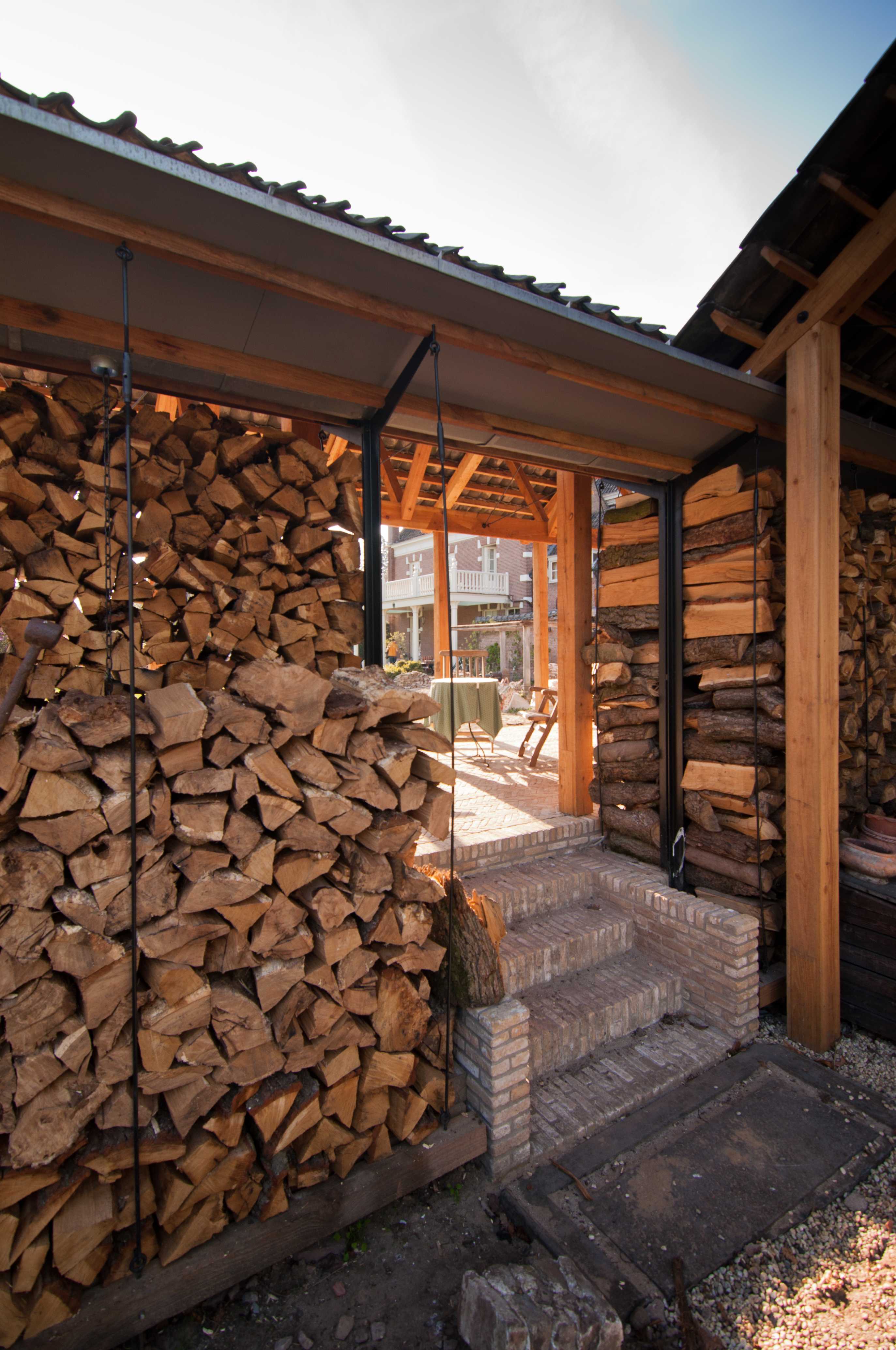 荷兰多梅勒河木材展馆 历史与现代的完美融合-19