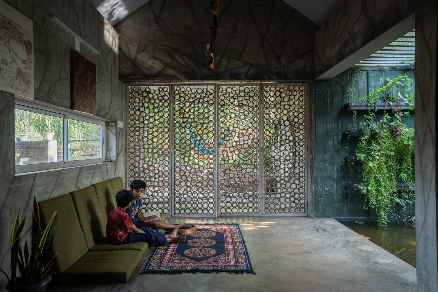 自然共生 · 印度艺术家住宅设计丨A Line Studio-7