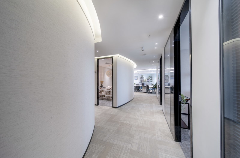 厦门财富中心新中式办公空间设计-4