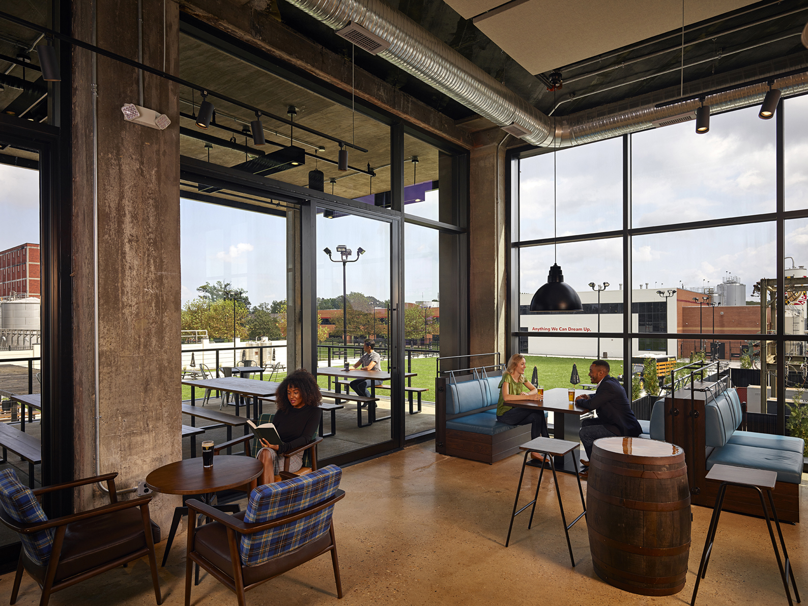 Baltimore Guinness Open Gate Brewery | 创新工业风酒厂设计-16