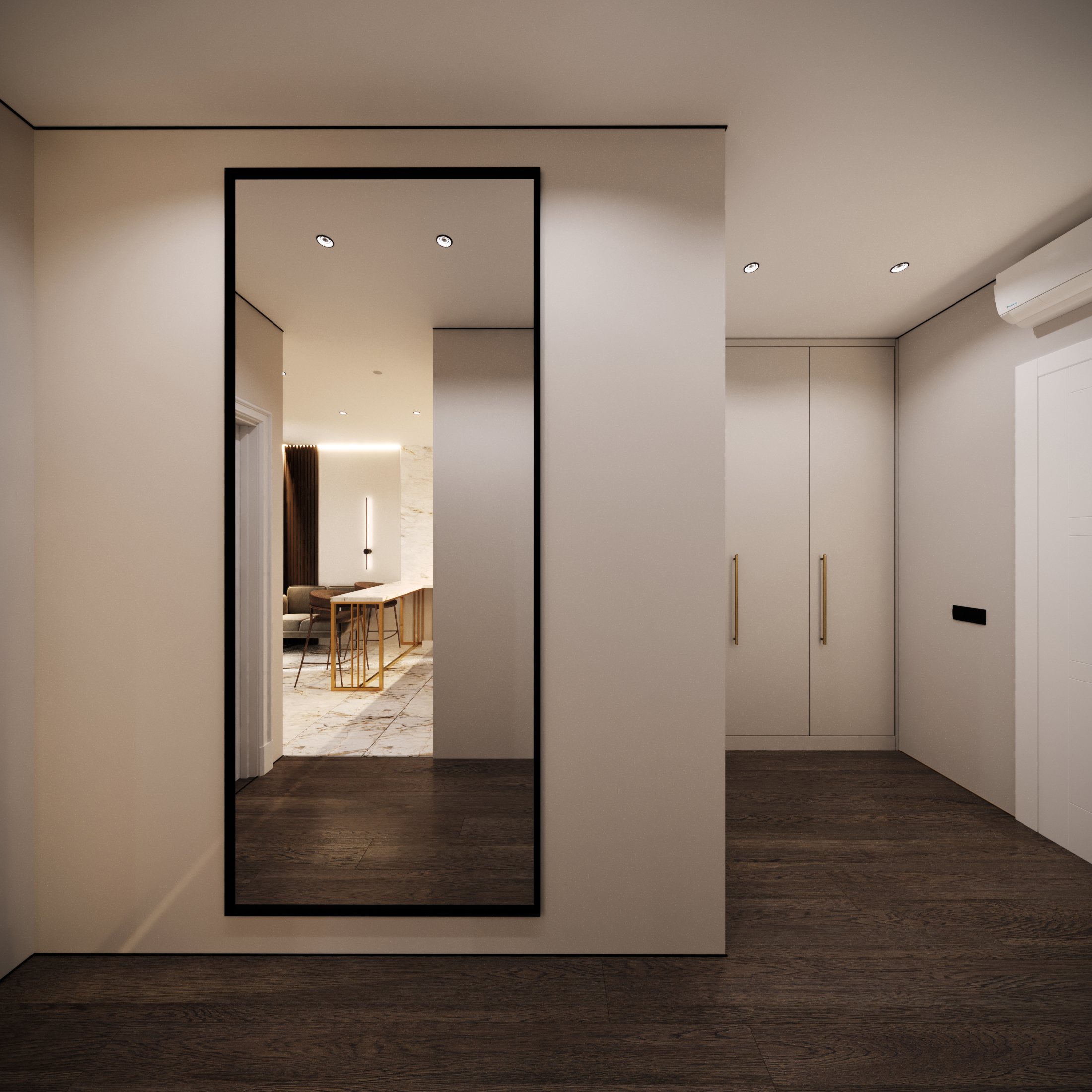 Однокомнатная квартира под сдачу 40кв м-7