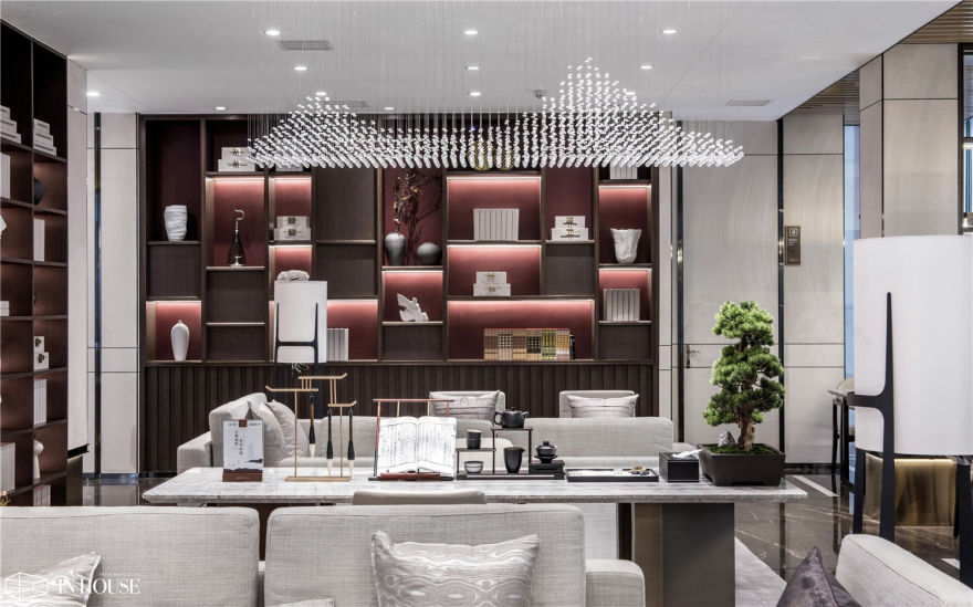 和润名门世家售楼处“泉城荷韵” INHOUSE设计-16