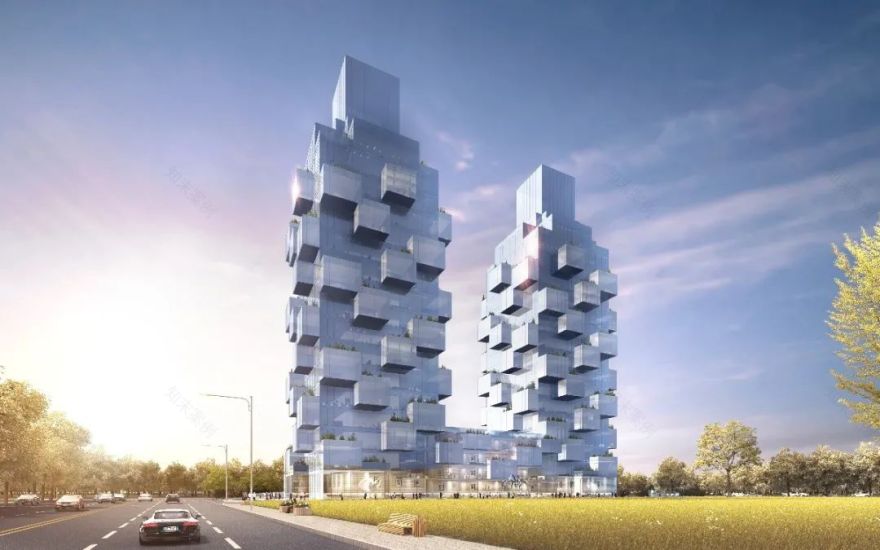 郑州合城工程中心——现代办公与自然共生的设计典范-20