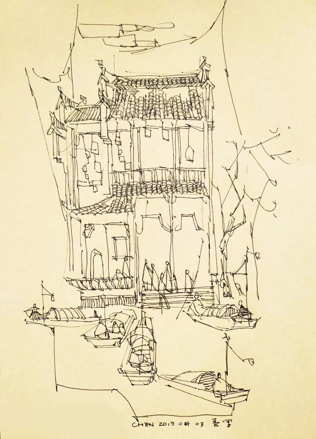 《河北建筑装饰》38 期 | 速写艺术的魅力与应用-7