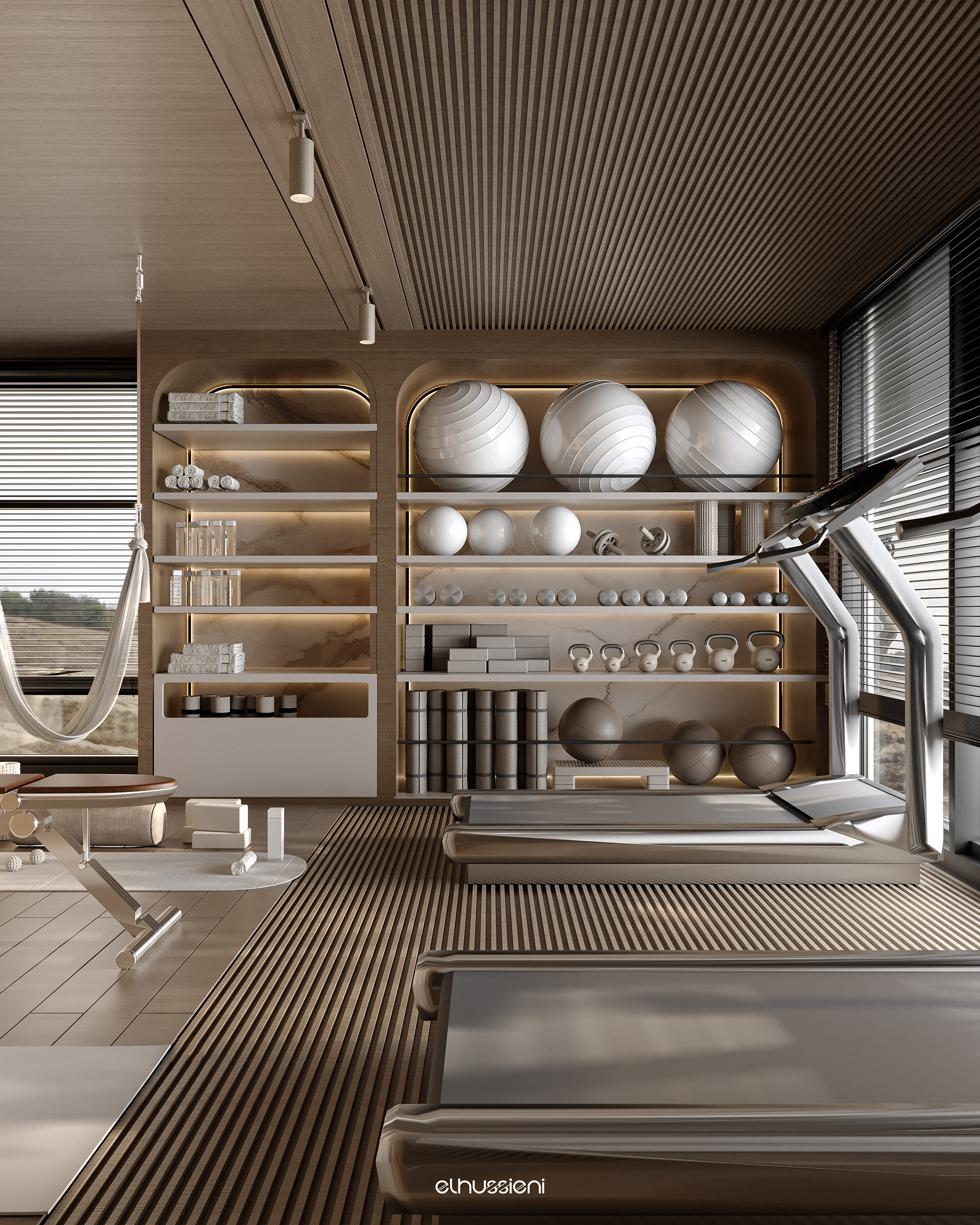 MODERN GYM DESIGN（家庭健身房设计）-12
