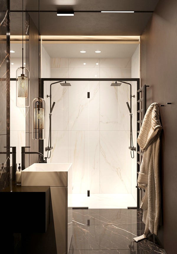 147平 简约复式空间设计！-12