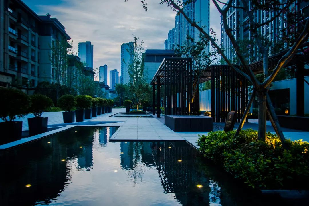 现代东方美学融入南通星光域二期五期景观设计-65