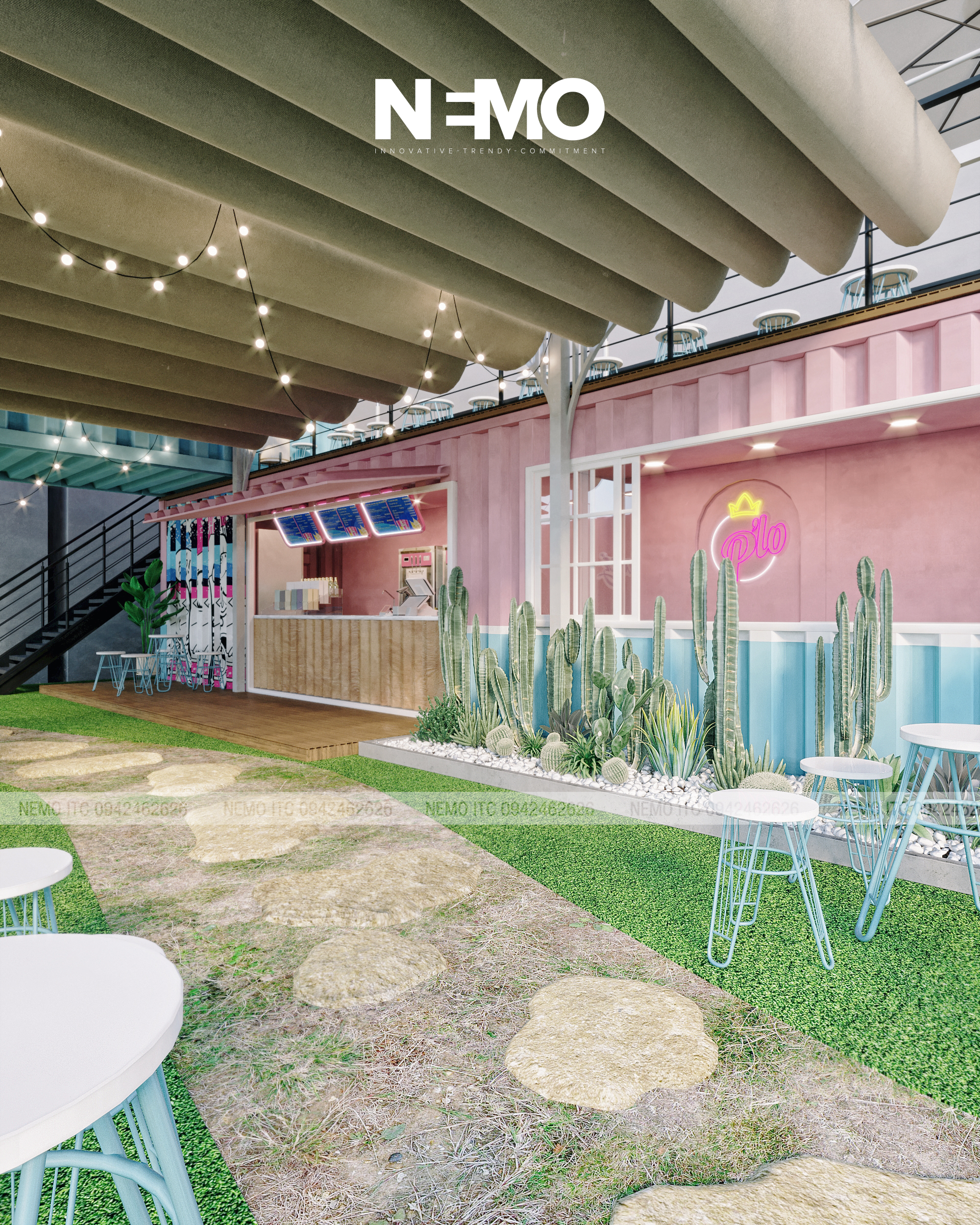 P'lo 冰淇淋&奶茶容器店丨越南丨Nemo ITC-10