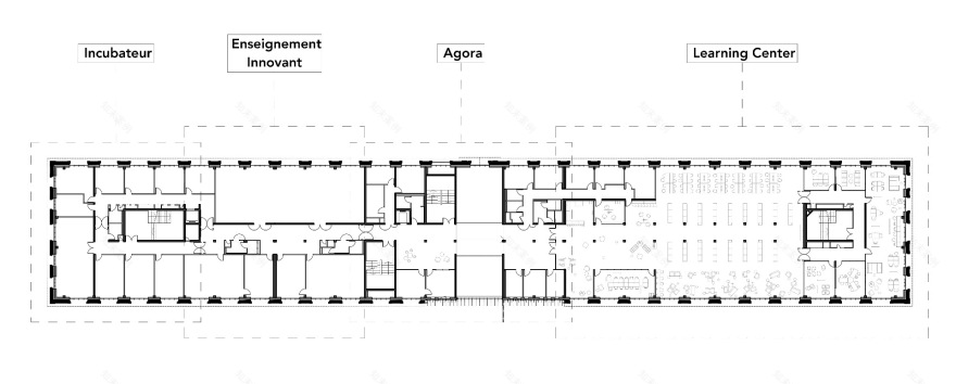圣艾蒂安大学建筑改造项目(Les Forges)丨法国丨K Architectures-41