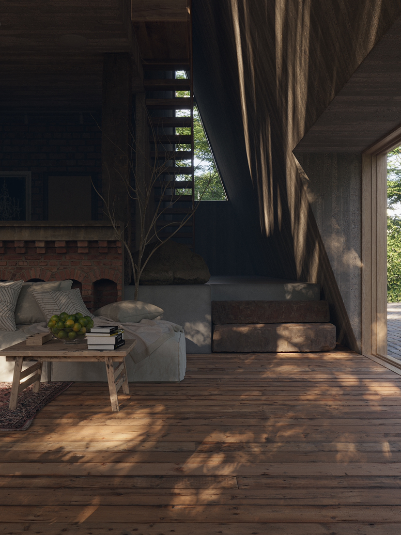 阳光空气下的房子-19