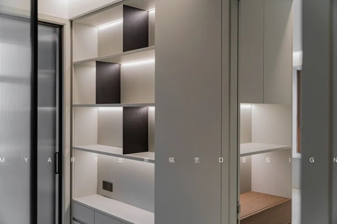 辛集·百合御景城一对一硬装实景丨北京铭艺-99