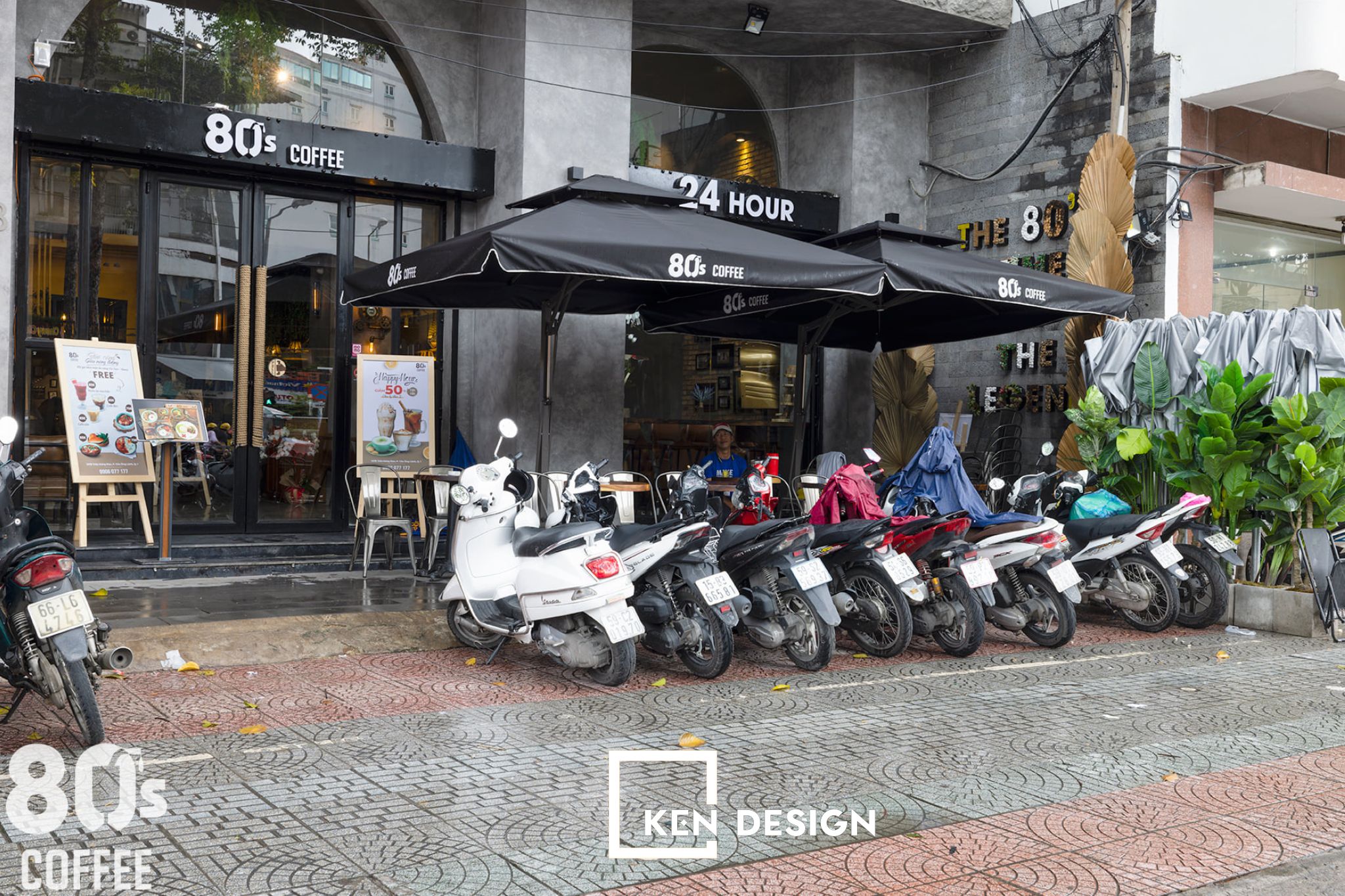 80s Coffee 咖啡店设计-41