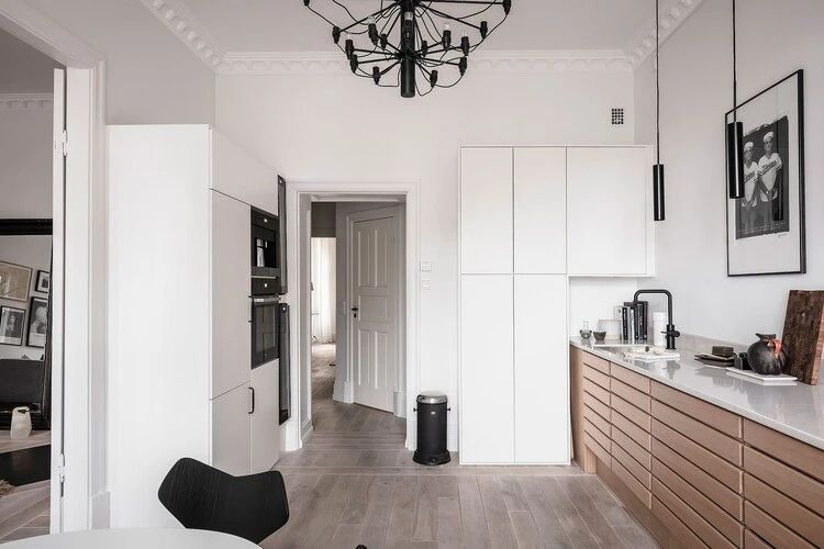 和谐北欧一居室丨瑞典丨Emma Fischer-64