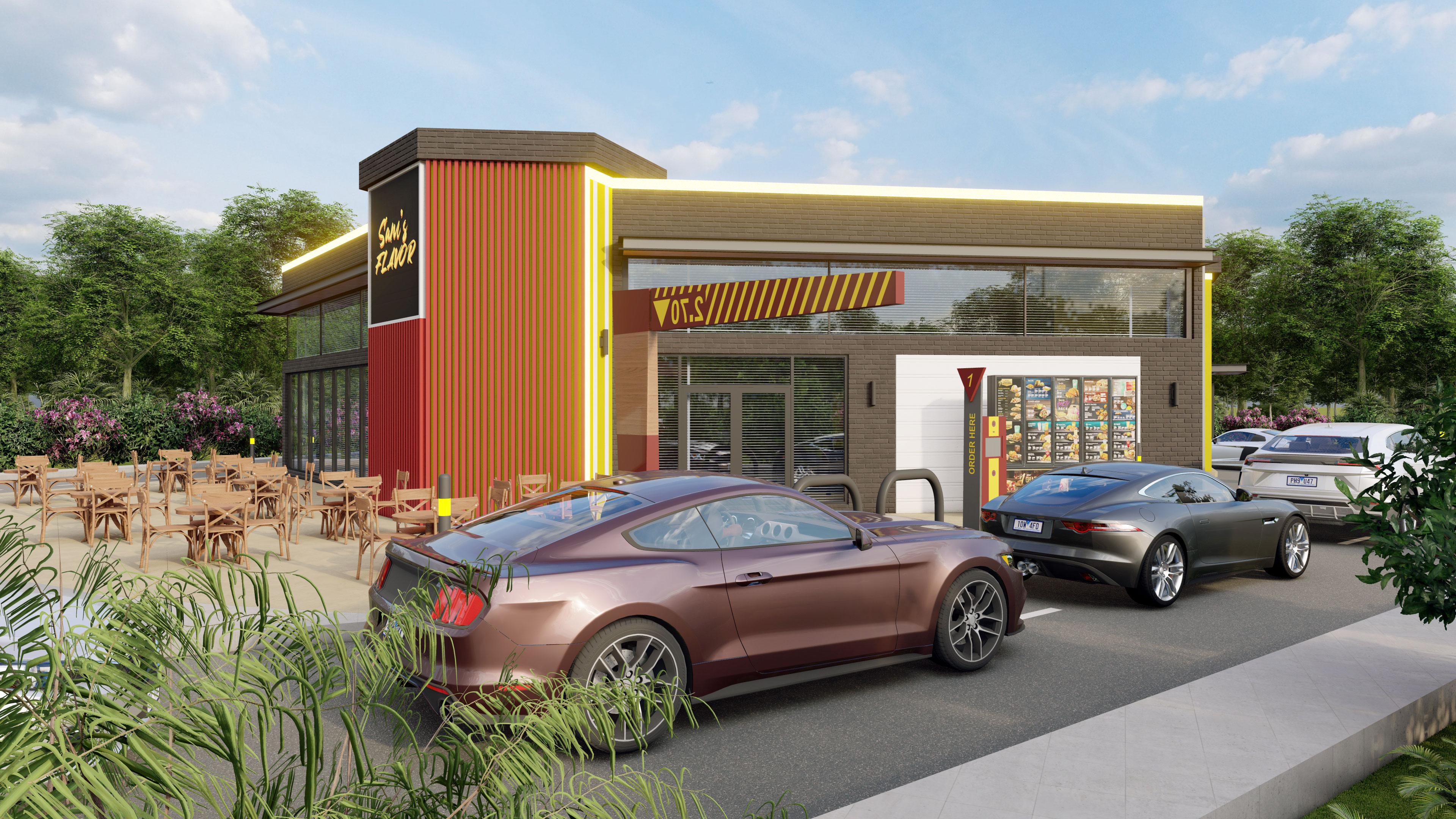 Fast food restaurant Design-3
