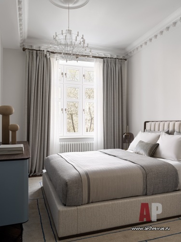 4室斯大林风格公寓室内设计丨设计师 Екатерина Бочарова-42