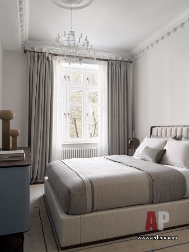 4室斯大林风格公寓室内设计丨设计师 Екатерина Бочарова-42