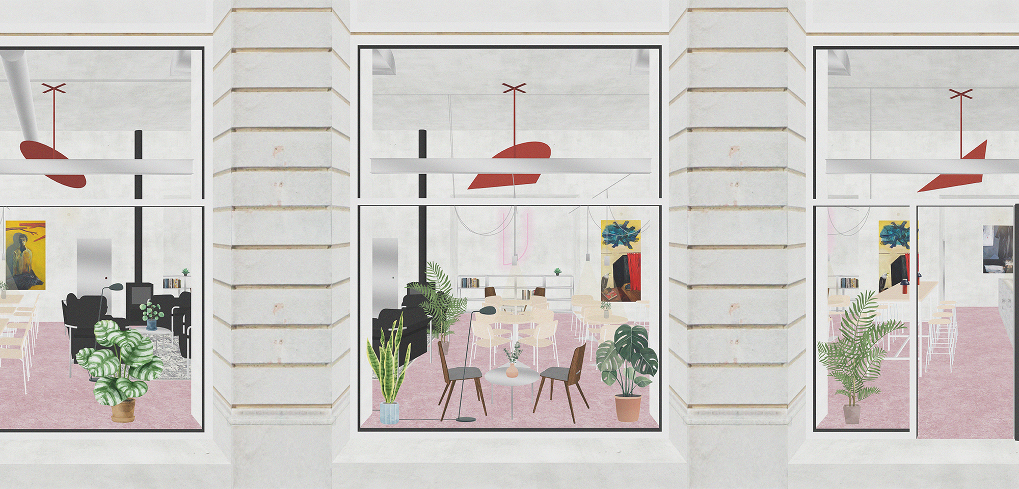 咖啡馆讲解丨Grau Architects-40