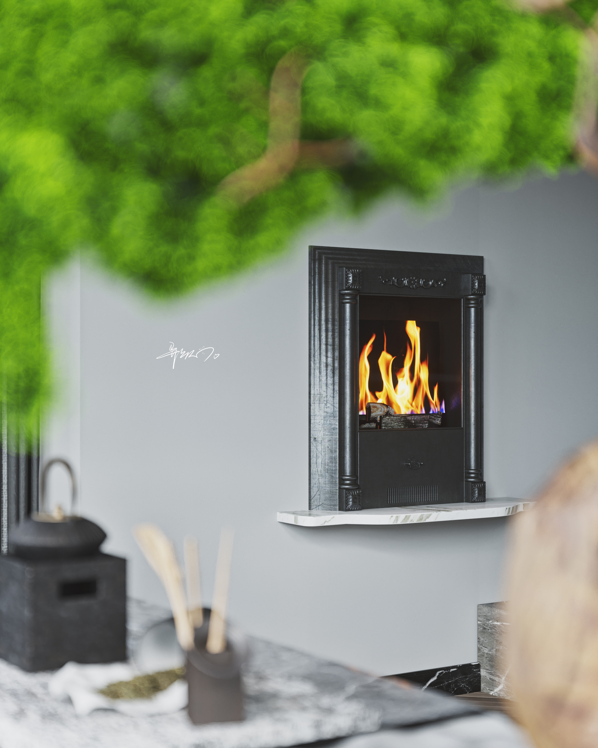 现代美式风格打造舒适生活空间-10